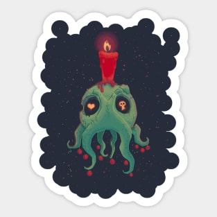 Candle Head Sticker